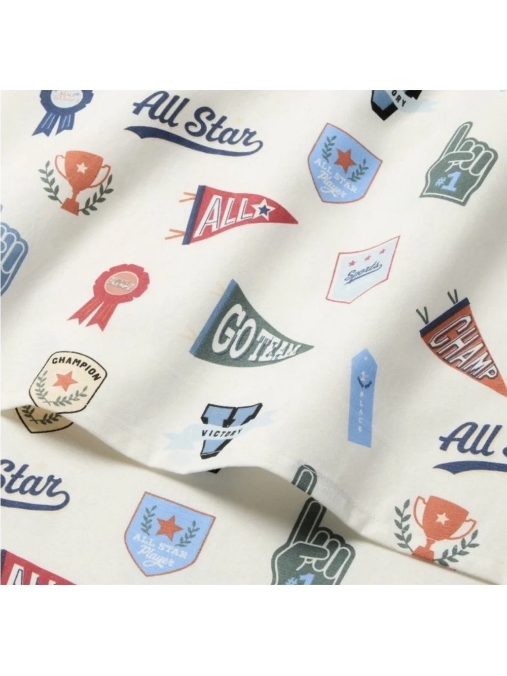 FULL All Star Sports Kids' Cotton 4pc Sheet Set - Pillowfort Target BRAND NEW